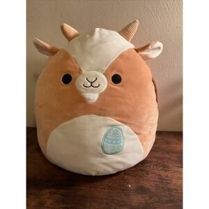 New Squishmallows Grant Goat 14" Brown Stuffed Animal Plush‎ Toy Kellytoy